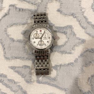 Michele Silver Watch